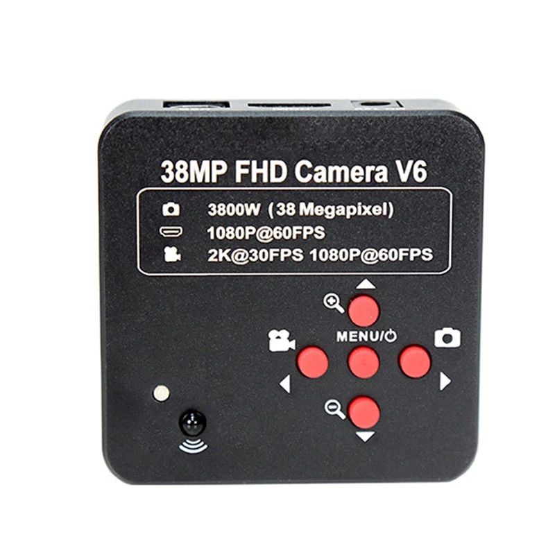 

38MP Webcam Industry FHD Camera Microscope Camera Adapter Mini Microcamera HD 1080P High Speed Transmission