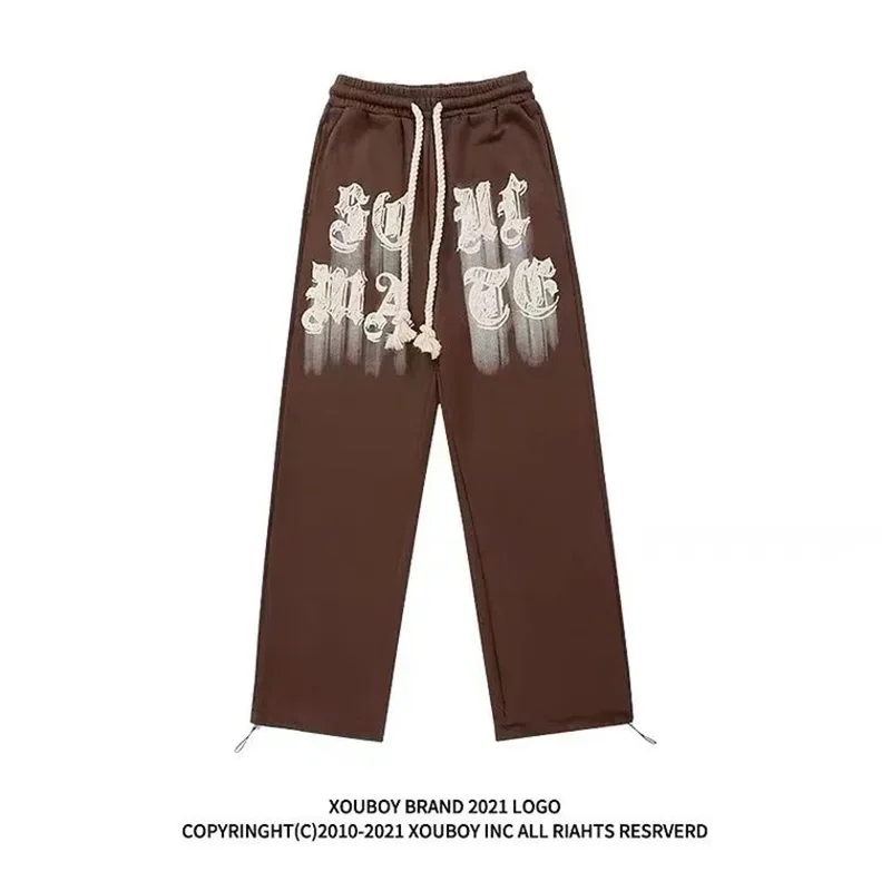 Korean Fashion Sweatpants Y2k Streetwear Hip Hop Harajuku Men Women'S Pants Wide Leg Casual Trousers High Waist Loose Joggers