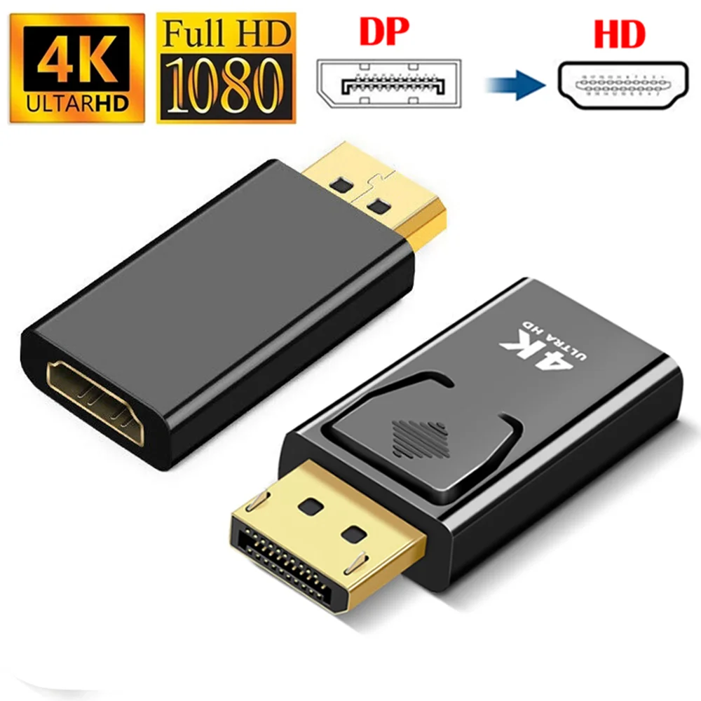 

Адаптер 4K DisplayPort-HDMI-совместимый, 50 шт.