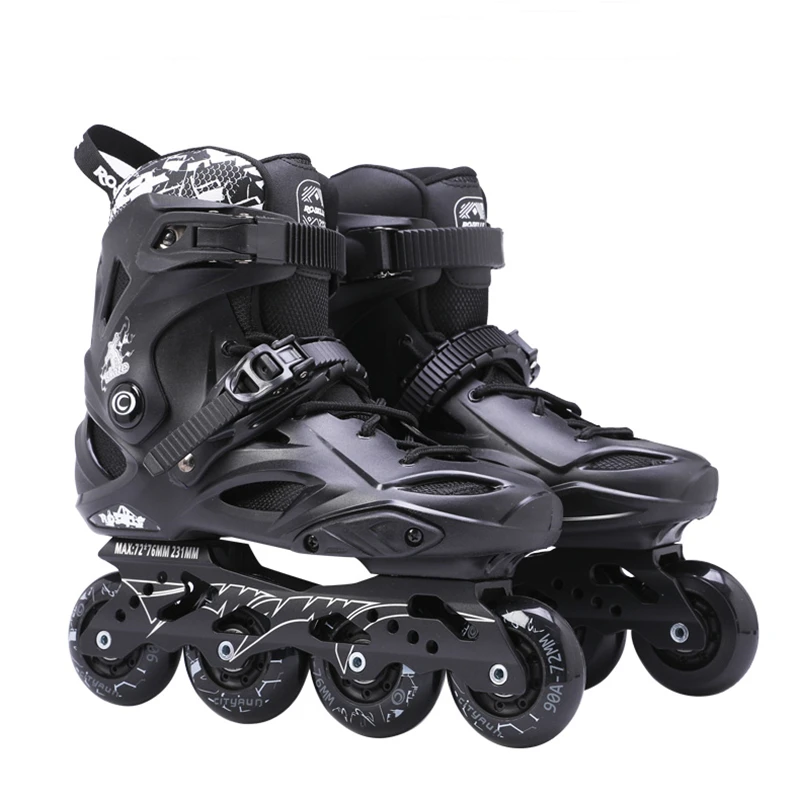 Adult Youth Professional leisure Roller Skates Inline Skates Rock Skating White Black Roller Skates Man Woman Size 35-44