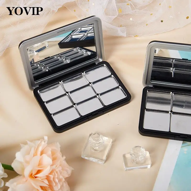Коробка для хранения теней век сделай сам искусственная Пустая палитра тарелка