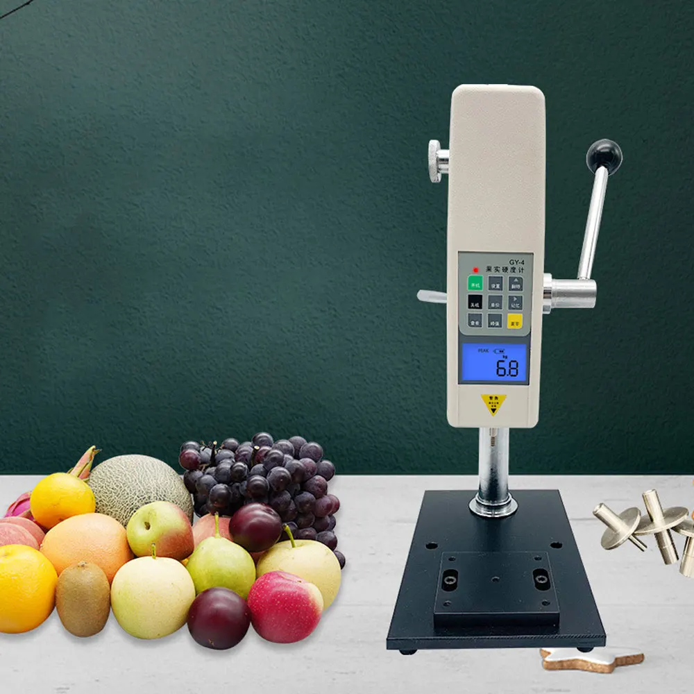 

Gy-4 Digital fruit hardness tester apple pear mango orange hardness measuring instrument fruit maturity analyzer high precision