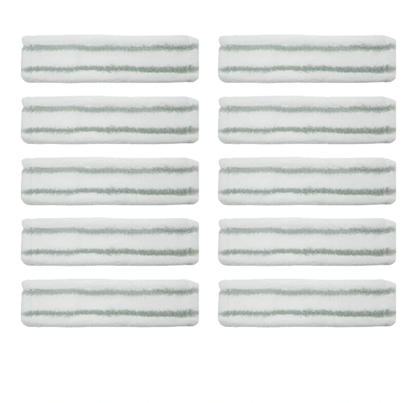 

10 шт., тряпки из микрофибры для мытья окон Karcher WV1 WV50 WV75