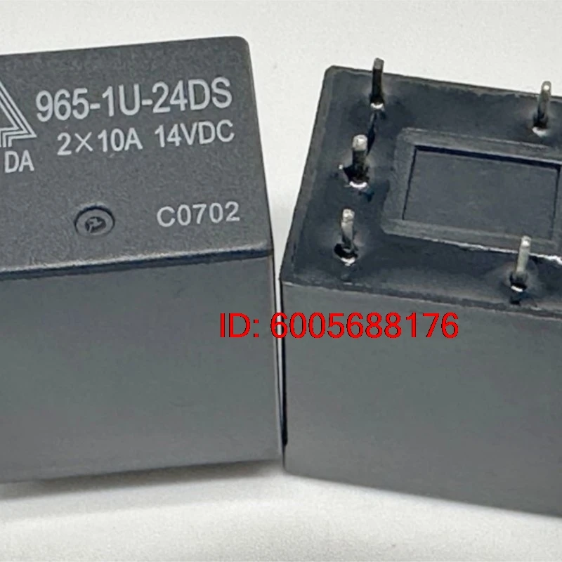 10 шт. новых реле 965-1U-24DS (41172A-Coil:24V) с 5 контактами (art.: 3920dcd49996a) - 3920dcd49996a