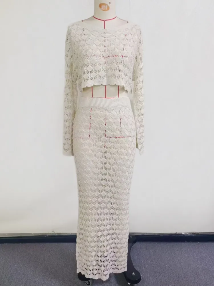 Купальник юбка накидка комплект из 2 предметов женский укороченный топ и длинная