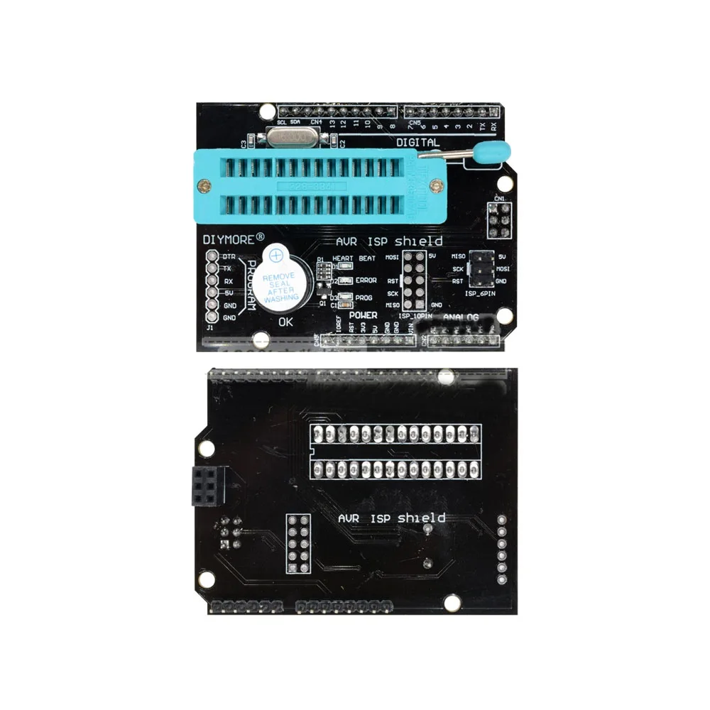 

Новый программатор загрузчика сгорания AVR ISP Shield Burn для Arduino R3