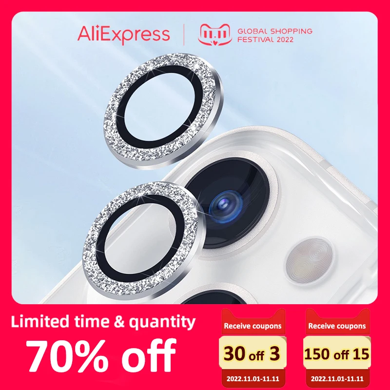 

1Pcs Camera Lens Glass Protector For iPhone 14 Pro Max 13 12 Pro Tempered Glass For iPhone 14 Plus 13 Mini 11 Camera Protector