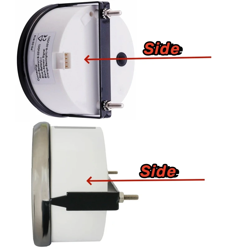Высококачественные тахометры 0-3000 об/мин водонепроницаемые датчики Revolution 9-32 В