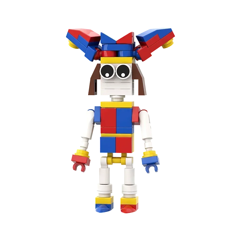 Gobrick MOC удивительные цифровые цирковые кирпичи модель фигурка клоуна помни