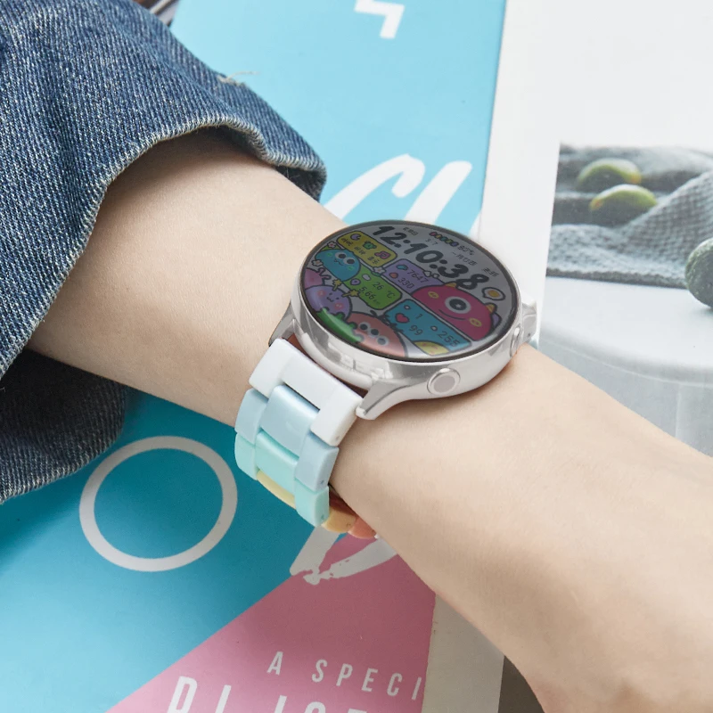 Ремешок полимерный для Samsung Watch 4/5 Huawei 4/3 bango gt4 GT3 series huawei 20 мм 22