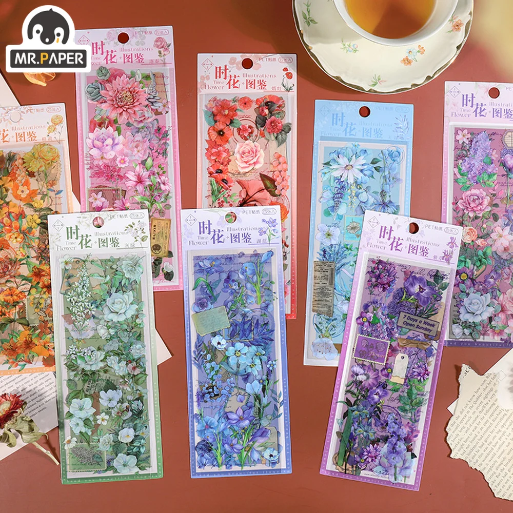 Mr. Бумаги 8 Стиль 4 шт./пакет маленькие свежие товары для животных Стикеры завод