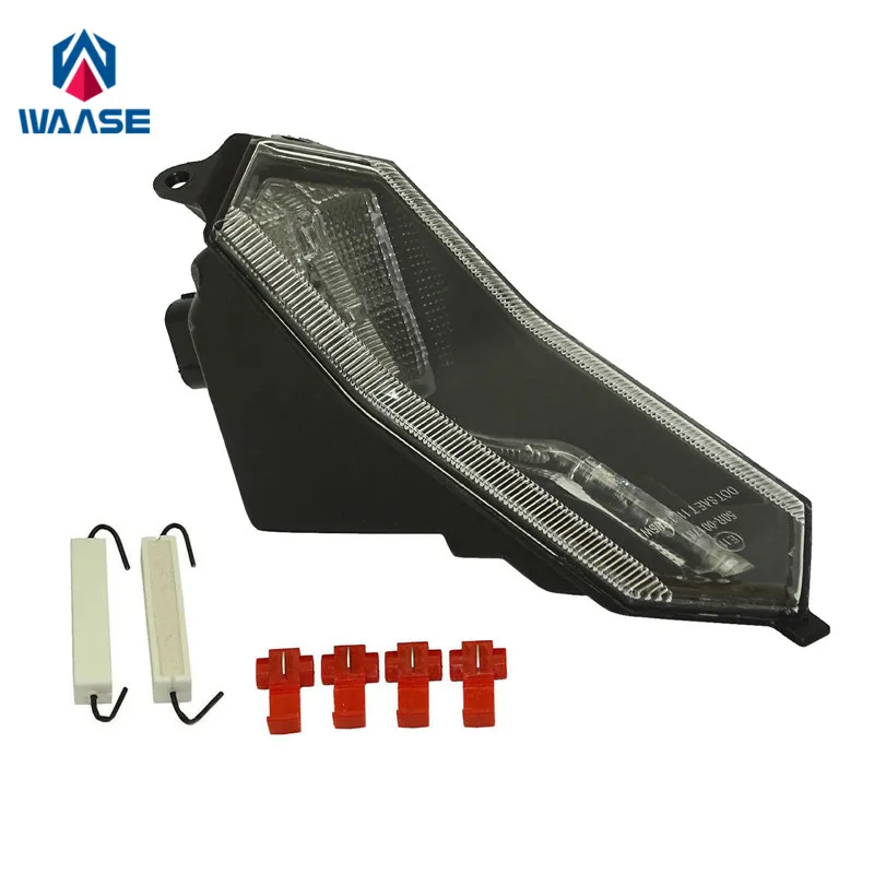 

waase For Yamaha YZF R1 R1M R1S 2015 2016 2017 E-Marked Motorcycle Rear Tail Light Brake Turn Signals Integrated Led Light