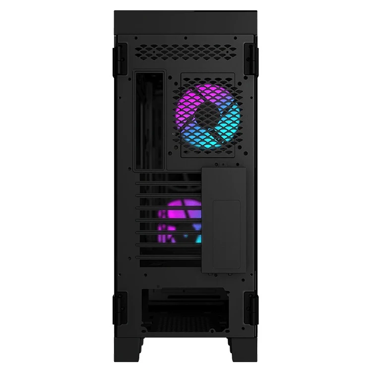 Фото Корпус для компьютера MPG SEKIRA 500X Mid-Tower поддерживает материнские платы формата EATX и блоки питания ATX с ARGB-вентиляторами, игровой корпус для настольного ПК. №4