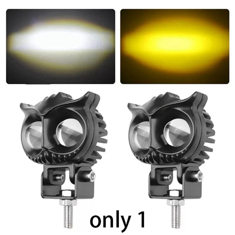 Мотоциклетный светодиодный прожектор с совой сменный длинный и ближний свет