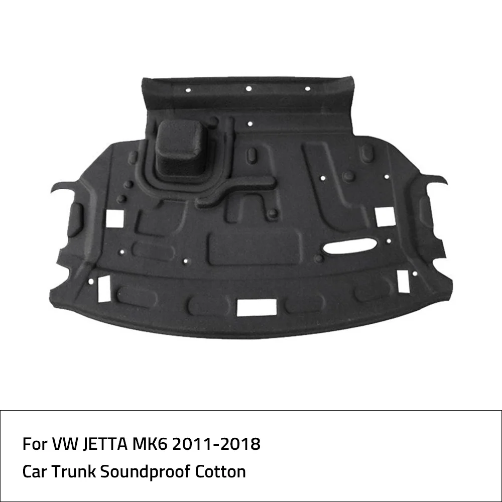 

Изоляция багажника автомобиля, хлопок, звукоизоляционный ковер, липкий коврик, Стайлинг автомобиля для VW JETTA MK6 2011-2018