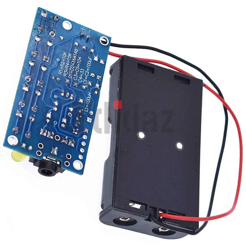 DIY Electronic Kits Wireless Stereo FM Radio Receiver Module PCB 76MHz-108MHz DC 1.8V-3.6V |