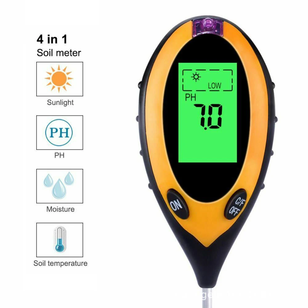 

For Soil Plant Kit Meter 3/4/5 Tester Tester Light Ph In Flowers Moisture Acidity Soil 1 Moisture Soil Tester, Tester