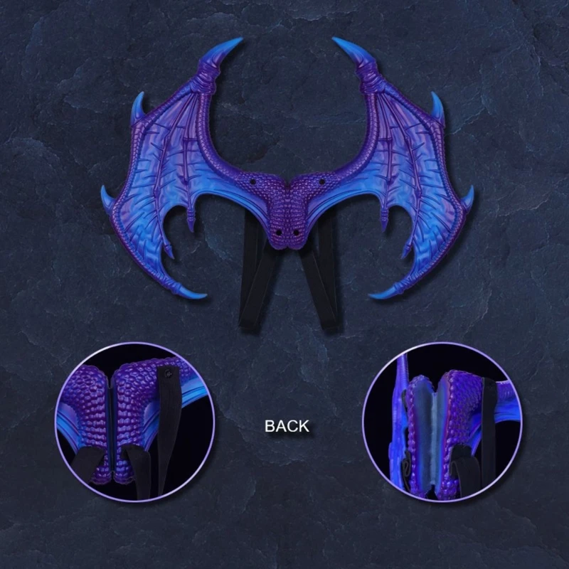 Костюм для косплея дракона Детский костюм на Хэллоуин с хвостом и крыльями