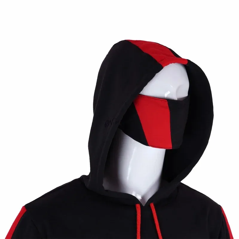 Фото Костюм аниме, косплей, Battle Royale Ikonik, детская и мужская игровая толстовка с капюшоном, куртка на молнии, спортивный костюм, вечерние костюмы на Хэллоуин, Лолита Prem №3