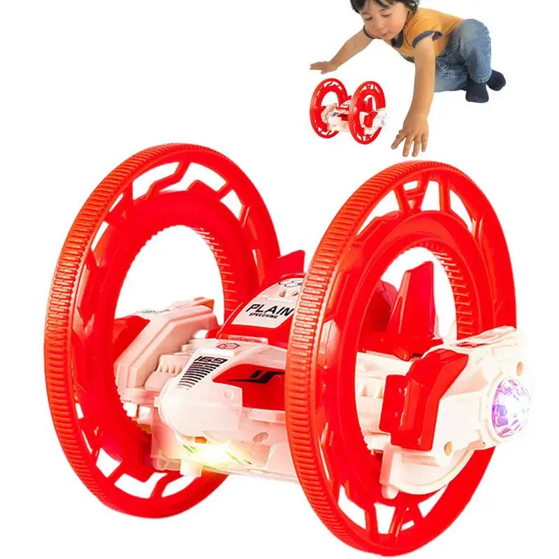 

Electric Race Stunt Car 360-Degree Rotating Car Toy With Light Sound Spinning Cars Double Sided Rotation Stunt Toy Car For 3