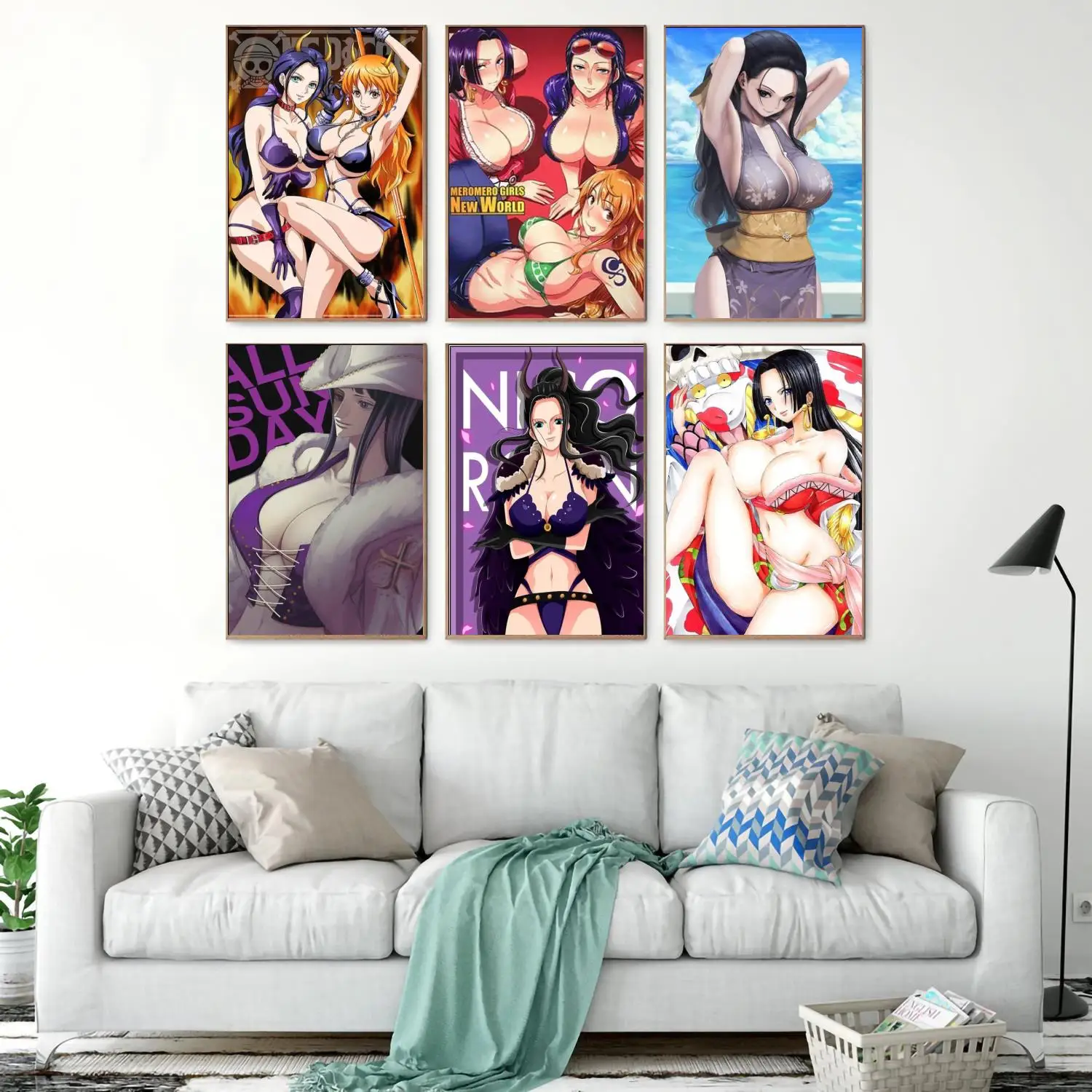 

nico robin comic character Decoration Art Poster Wall Art Personalized Gift Modern Family bedroom Decor 24x36 Canvas Posters