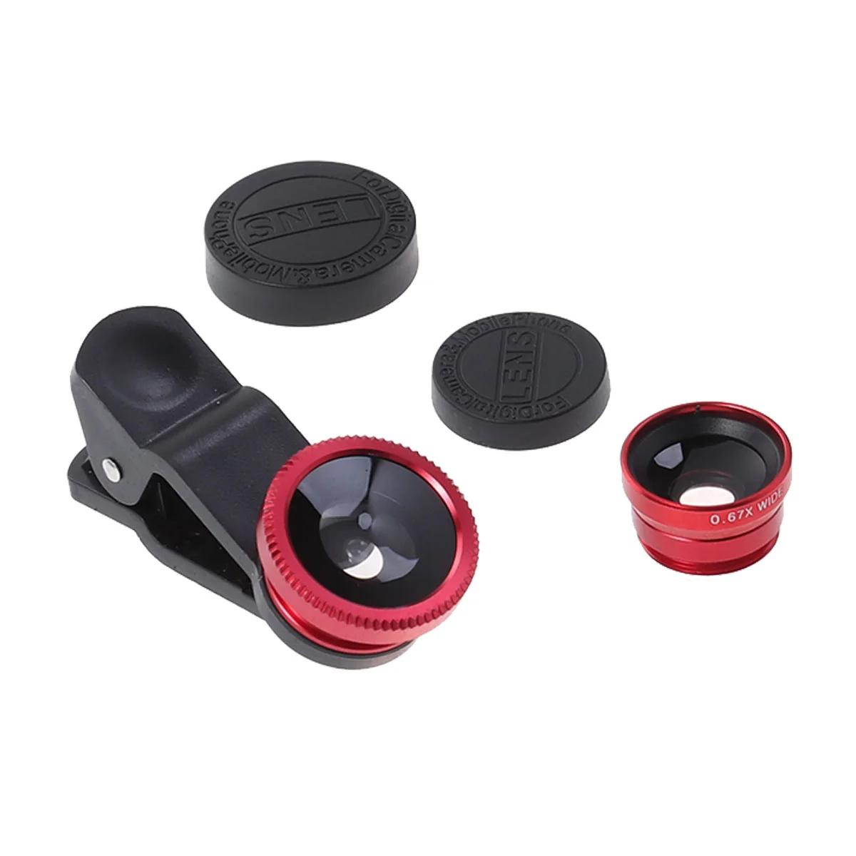 

Lens Camera Cell Kit Macro Fisheye Mobile Eye Clip Wide Angle Accessories Telephoto Accessory Photography Attachment Universal