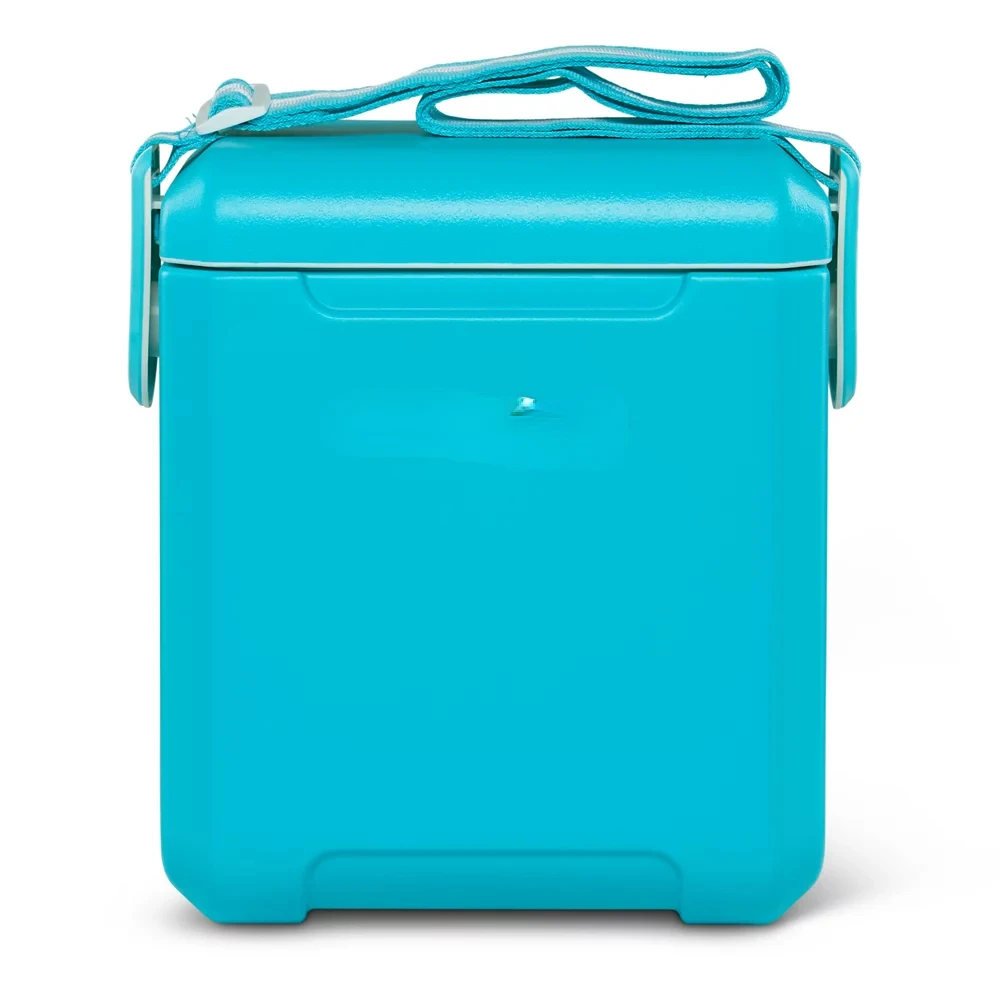 

Qt Tag-a-Long Hard Sided Cooler, Turquoise Blue
