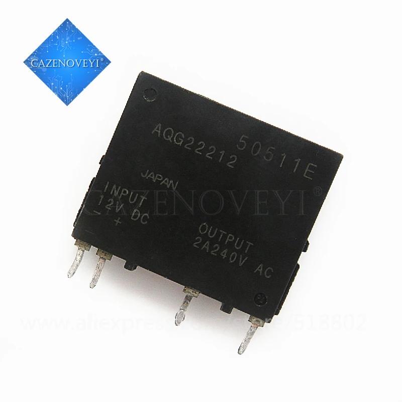 

AQG22212B02 AQG22212 12VDC 12V Solid 2A 240VAC в наличии