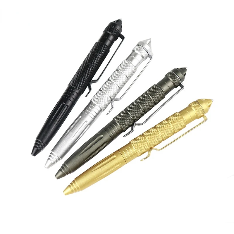 

Outdoor Self-defense B2 Tungsten Steel Head Tactical Defense Pen Outdoor Broken Window Survival Signature Pen