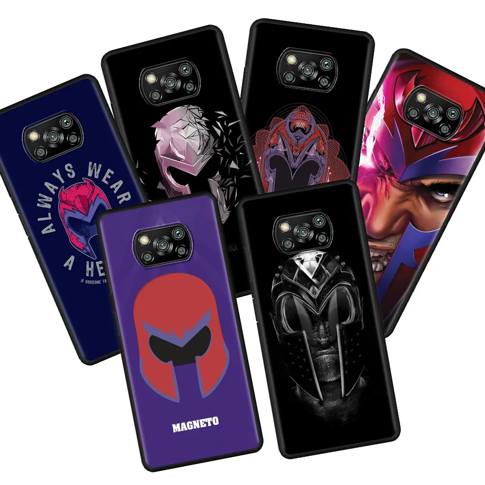 

Magneto Cell Capa Silicone Case Funda for Xiaomi Poco X3 NFC M3 F3 Mi 10T 11 11T Lite Pro MiNote10Lite Mi11 M4Pro Mi11Lite