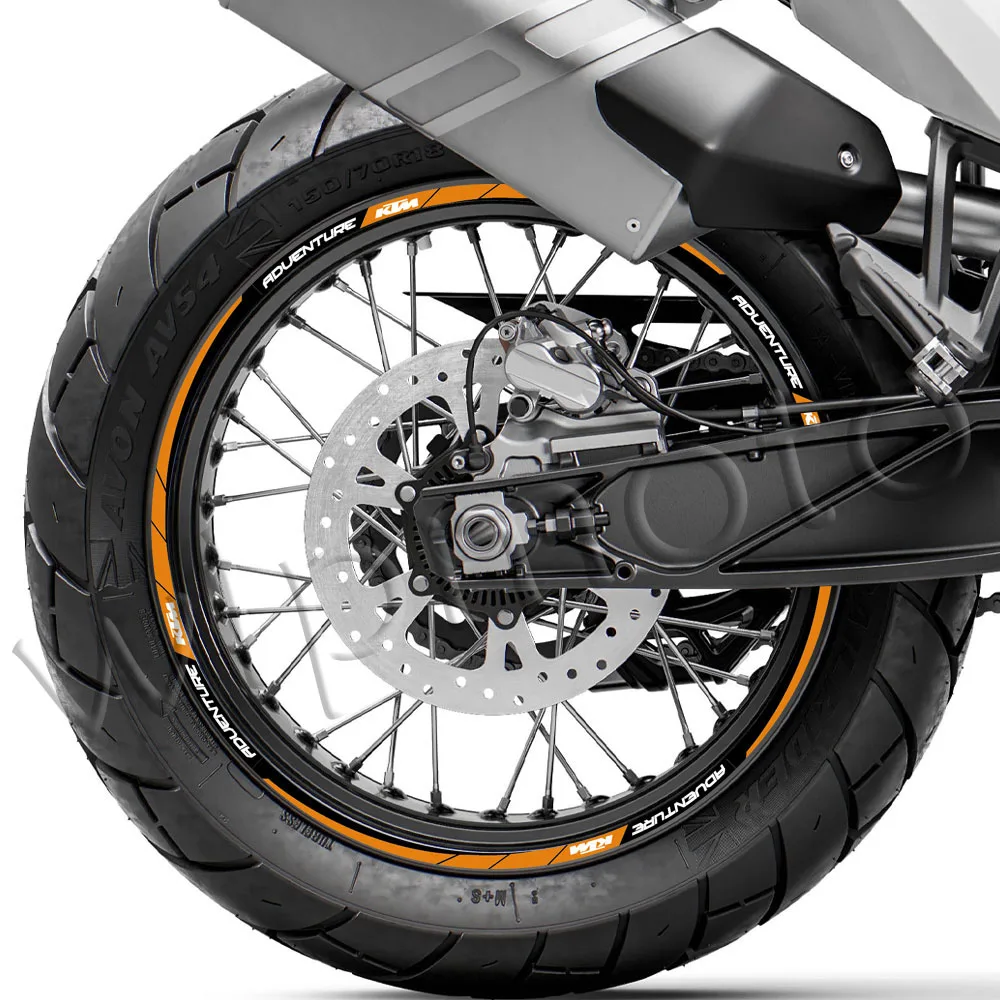 Светоотражающие аксессуары для мотоциклов наклейка на колесо настенная лента KTM