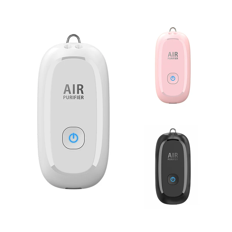 

Personal Wearable Air Purifier Necklace Mini Portable Air Freshner Ionizer Negative Ion Generator For Adults/Kids