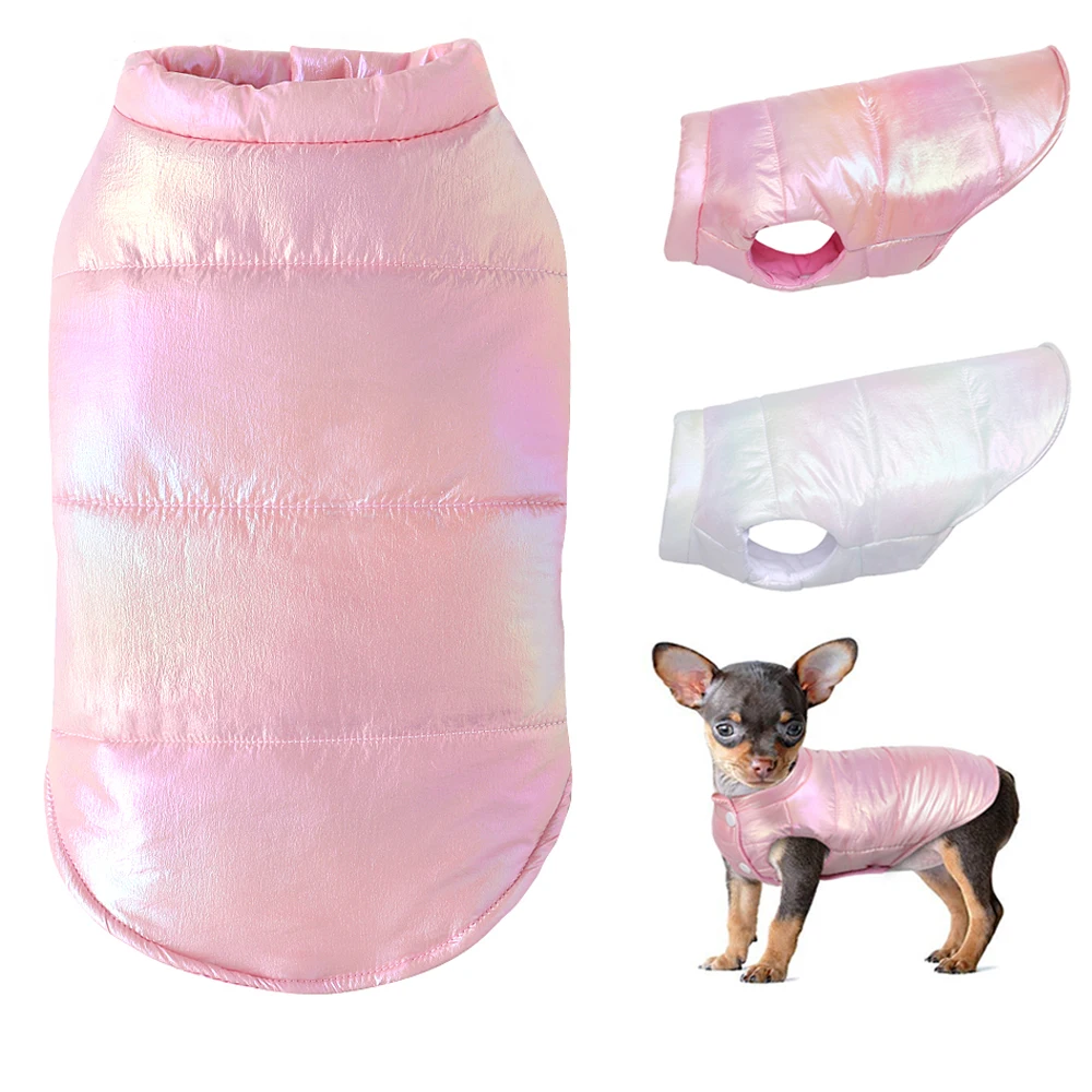 

Coats Dogs Pug Small Pet For Small Jacket Kitten Waterproof Cat Winter Medium Dog Dog Vest Cute Clothing Clothes Warm Puppy Cats