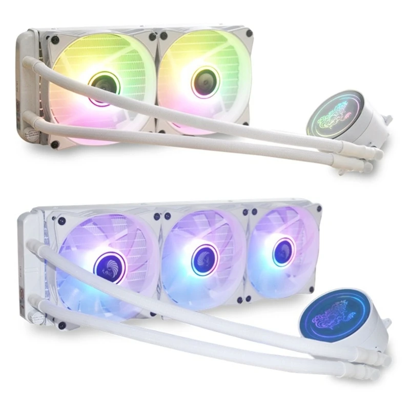 

CPU Liquid Cooler for LGA 2066/2011 V3/2011 AM4/AM3+/AM3 Anti-Leak Radiator