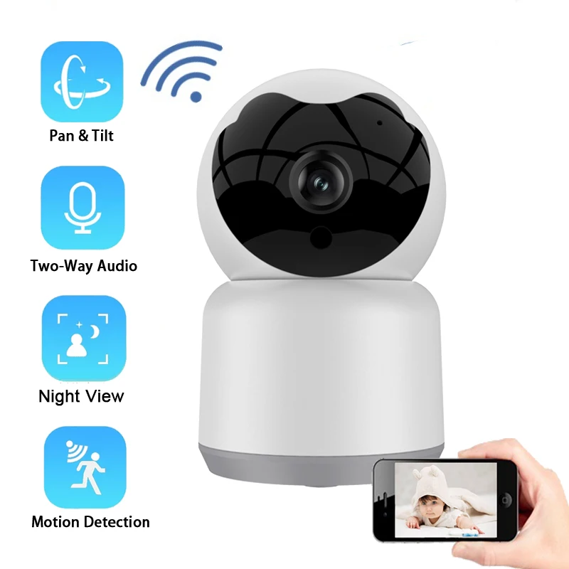 

IP-камера с функцией ночного видения, 1080P, Wi-Fi