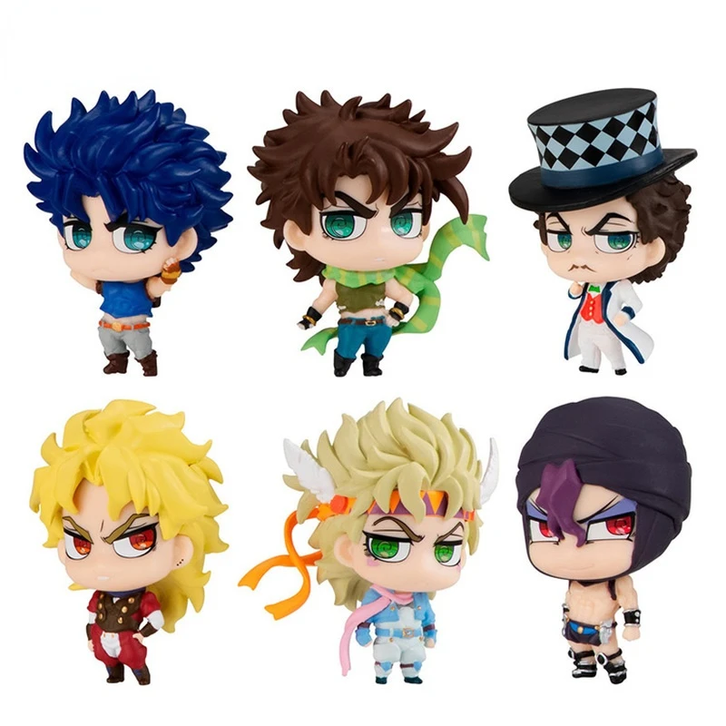 

Bandai Jojos Bizarres Adventure SD Kawaii Gashapon Figures Series 05 Cute Action Figure Anime Decor Toys for Girls Boys Gift