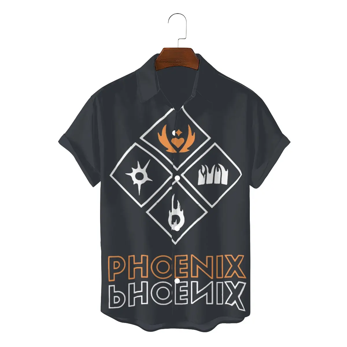 

Valorant Agents Game Men's Shirts Phoenix Skills delete Individuality 3D Shirt Original Streetwear Hipster
