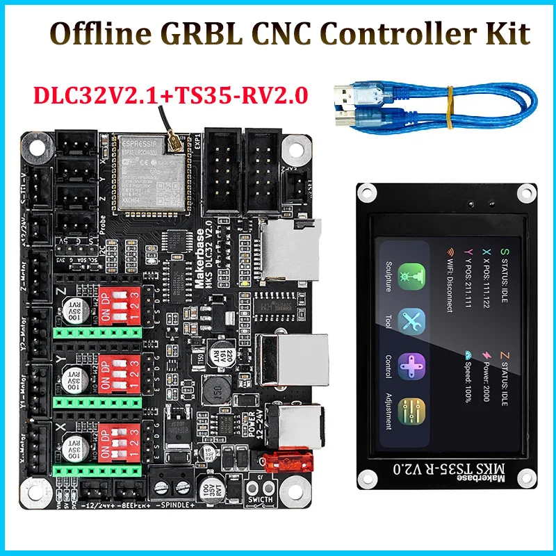 Makerbase MKS DLC32 V2.1 контроллер для лазерного гравировального станка