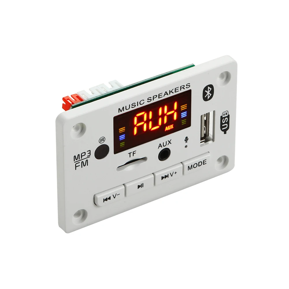 Плата декодера MP3 WMA 12 в аудио модуль USB TF радио Bluetooth совместимость 5 0 беспроводной