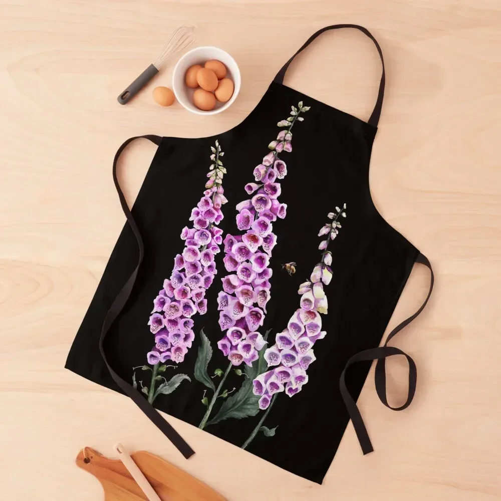 Фоксперчатки. Фартук Digitalis Purpurea Одежда для приготовления пищи Кухонные