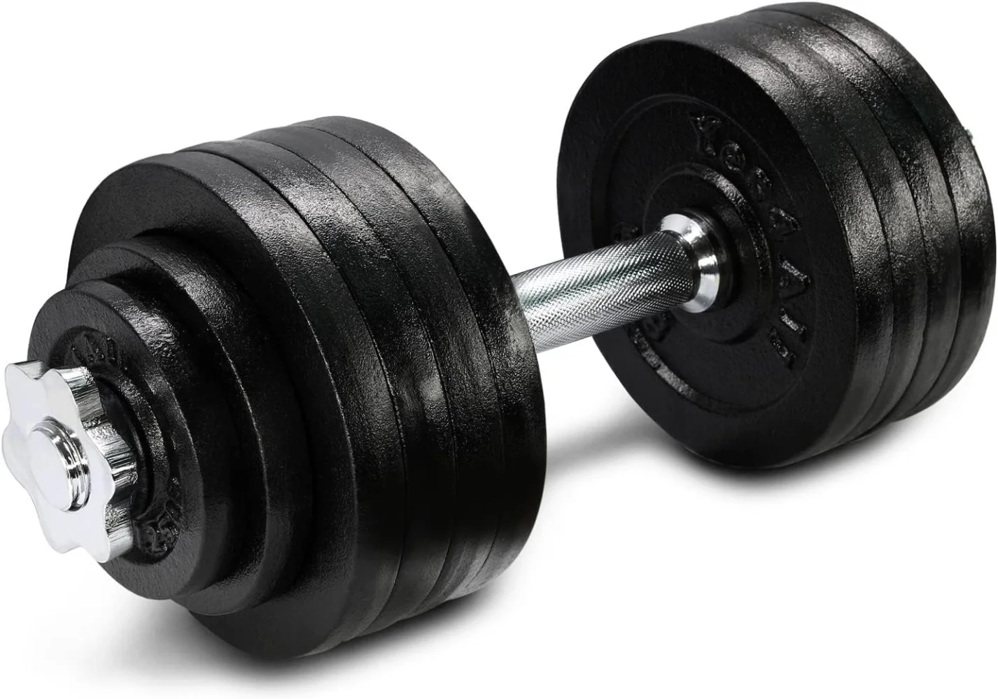 

Yes4All 52.5 lbs Adjustable Dumbbell Weight Set For Home Gym, Cast Iron Dumbbell, Single
