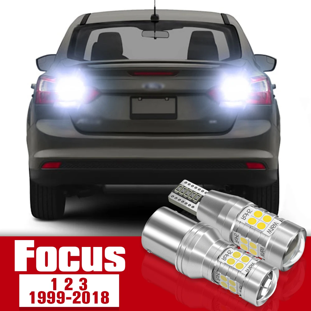 

2pcs Reverse Light Accessories LED Bulb Lamp For Ford Focus 1 2 3 1999-2018 2005 2009 2010 2011 2012 2013 2014 2015 2016 2017