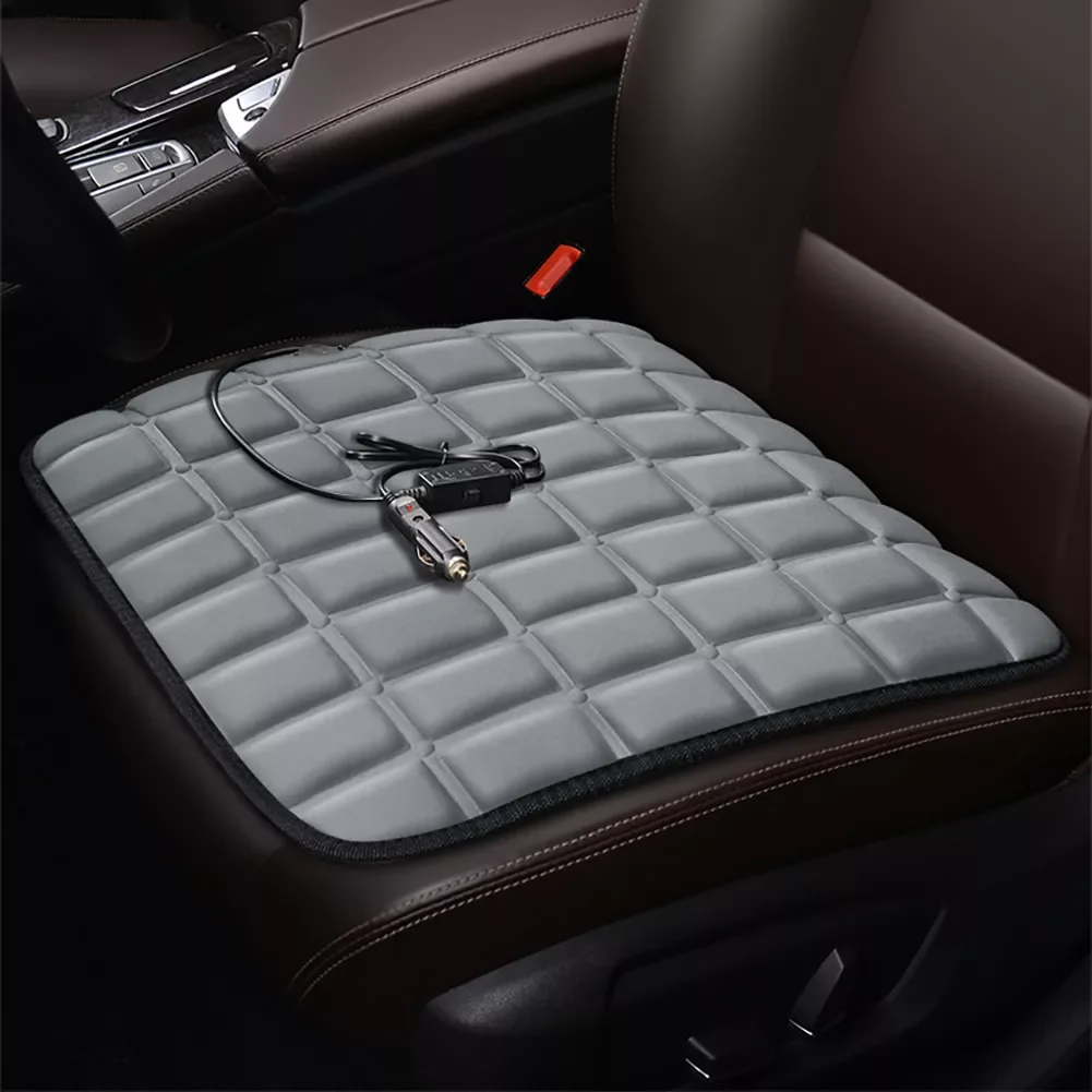 

NEW2023 Heating Protector Pad 5V USB Heated Car Seat Cover Protector 12V Front Rear Seat Pad Chair Cushion