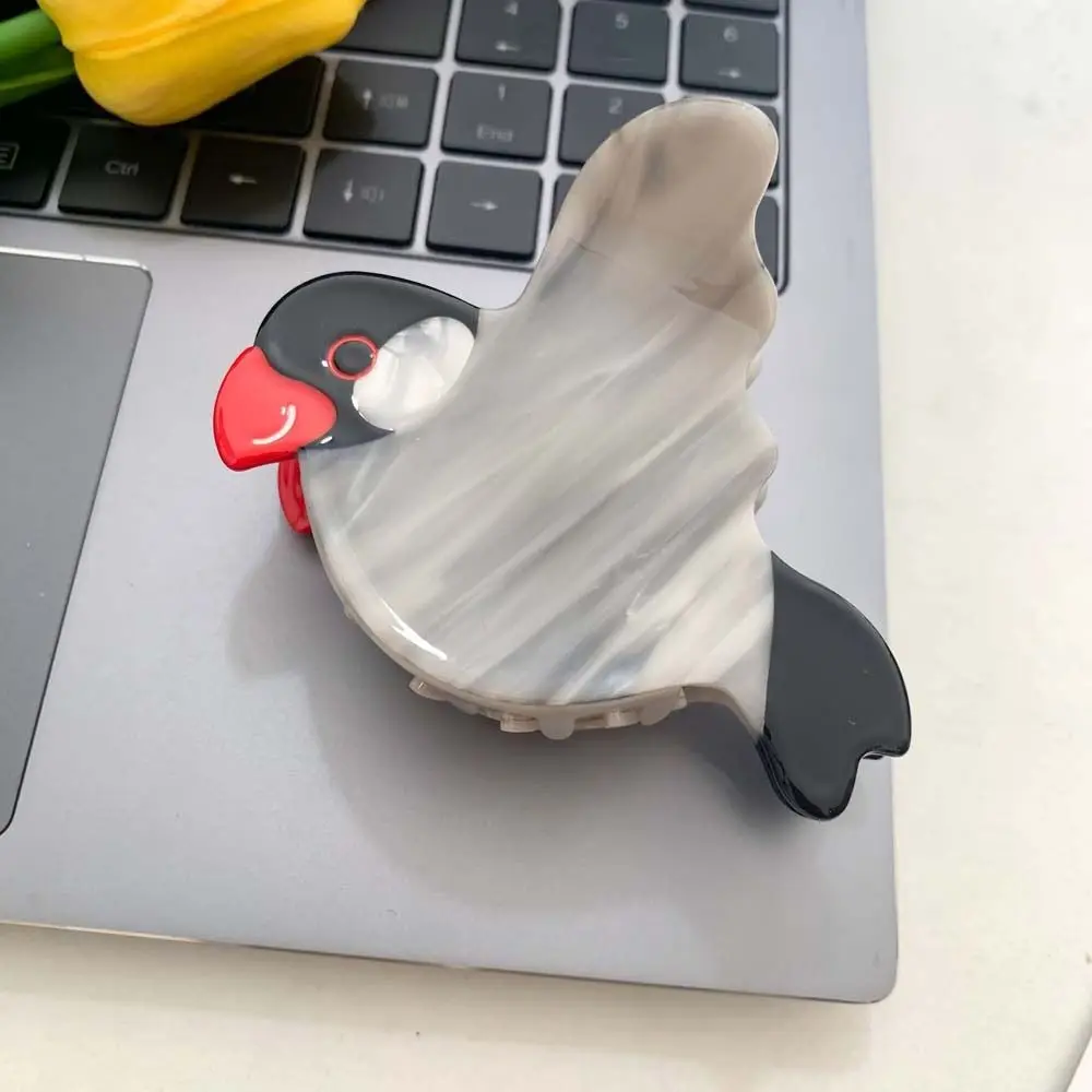 

Cartoon Bird Hair Claw Elegant Geometric Korean Style Animal Shark Clip Ins Ponytail Holder Acetate Hair Clip Party