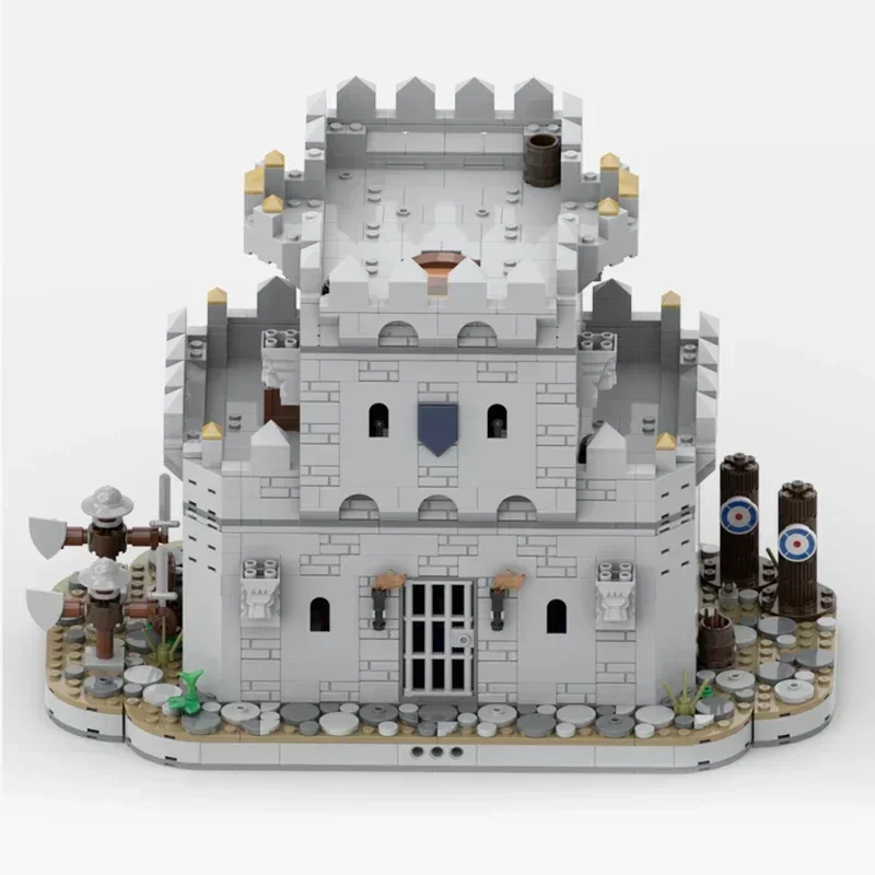 Модель крепости Moc строительные блоки средневековый замок штанги технология