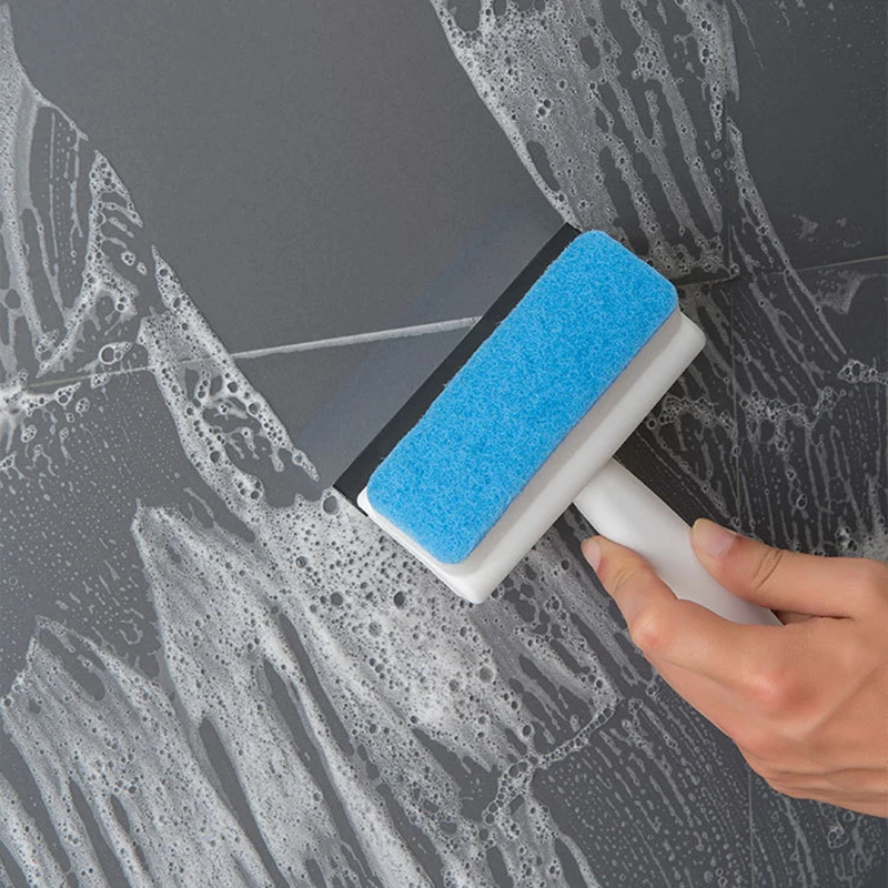 

Multi-function Window Glass Cleaning Brush Bathroom Toilet Kitchen Wall Cleaning Sponge Bath Ceramic Cleaning Tools Accessories