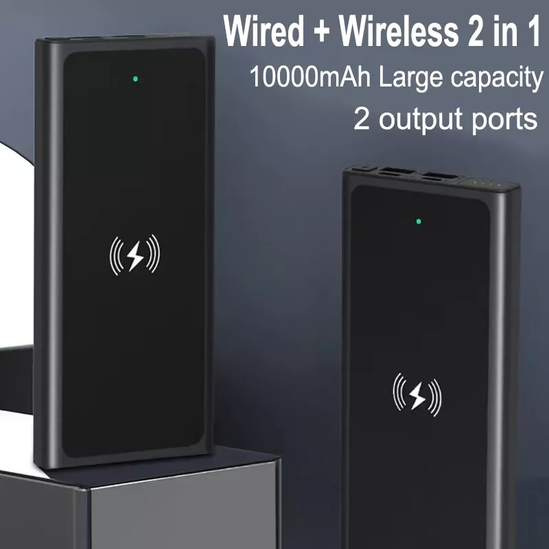 

10000mAh Power Bank 20W Wireless Powerbank External Battery For Iphone 12 13 13Promax Magsafing Battery For Xiaomi