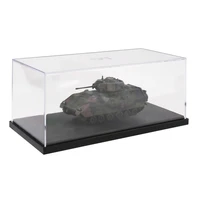 12107a 172 scale american m2 model tanks kits with dustproof case metal tanks model collection gift display camouflage