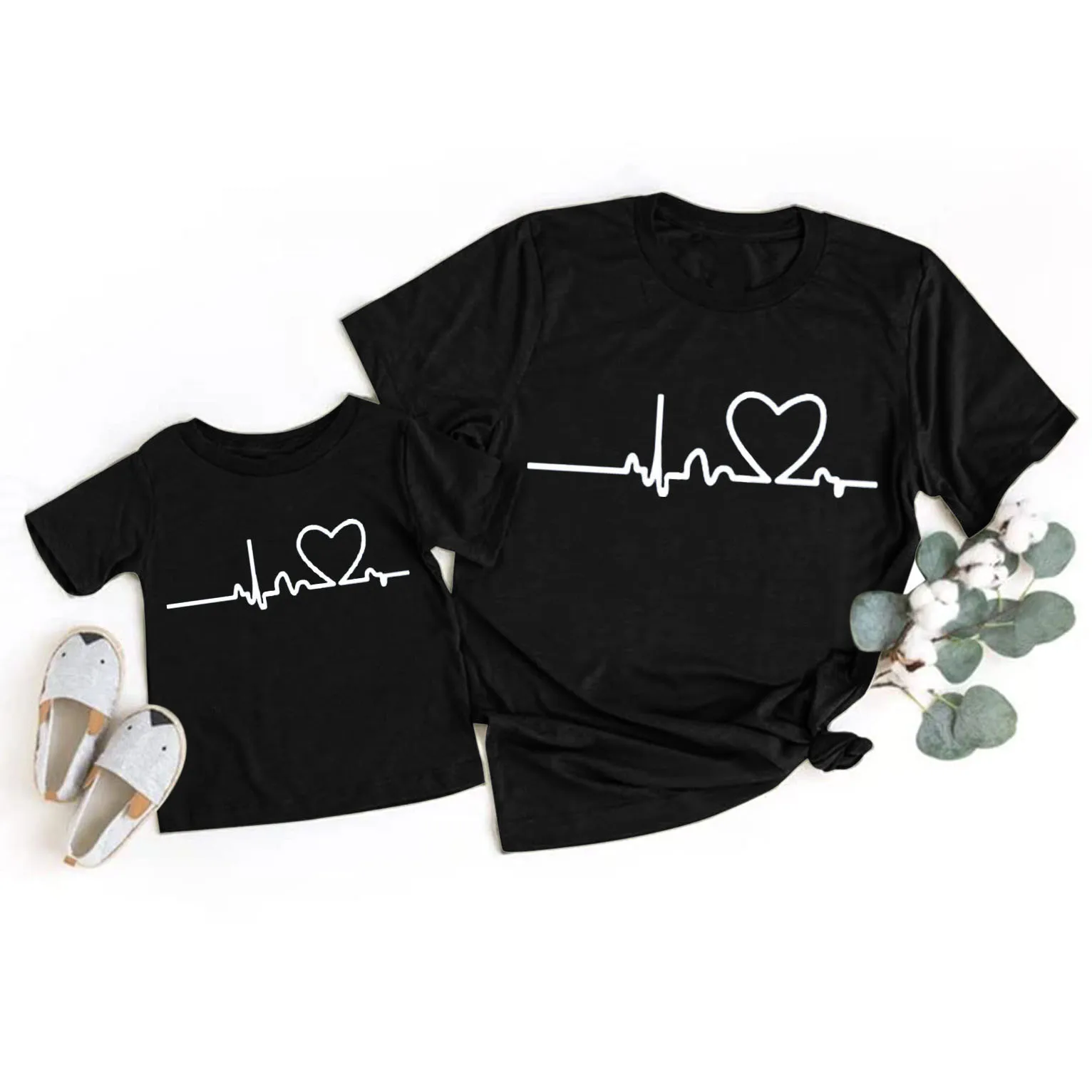 

Пижама женская Повседневная однотонная с круглым вырезом и забавным принтом