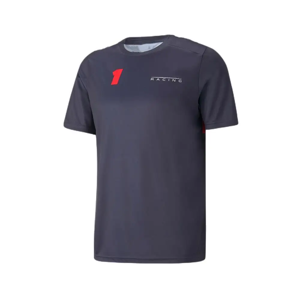 

2022 new red colore bull No. 1 F1 racing suit Formula 1 motorcycle riding suit outdoor extreme sports short-sleeved T-shirt